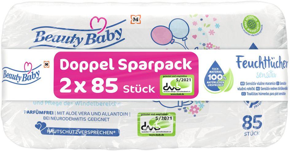 Beauty Baby Feuchttücher sensitiv