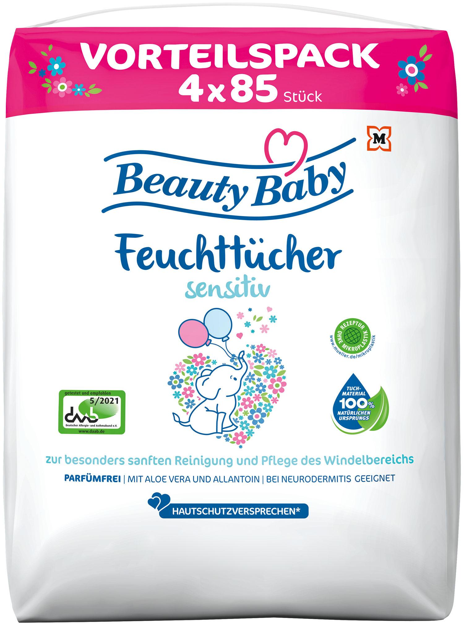 Beauty Baby Feuchttücher sensitiv