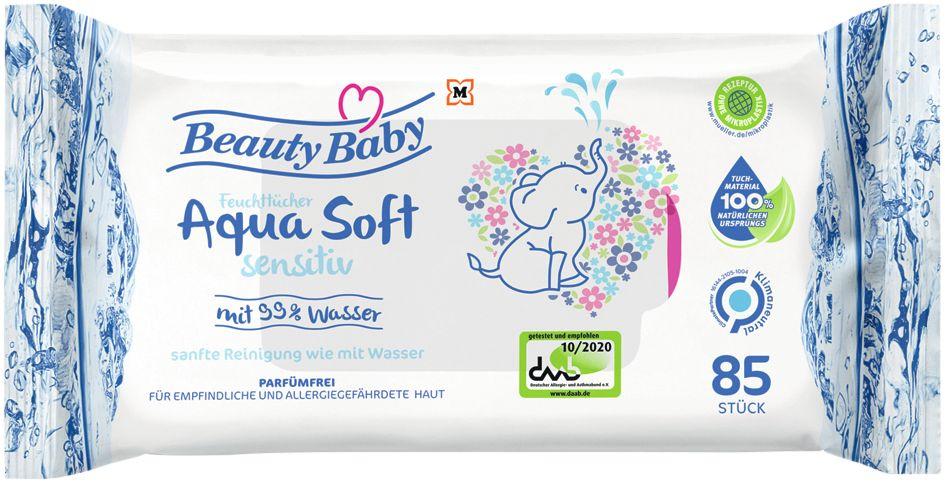 Beauty Baby Aqua Soft Feuchttücher sensitiv