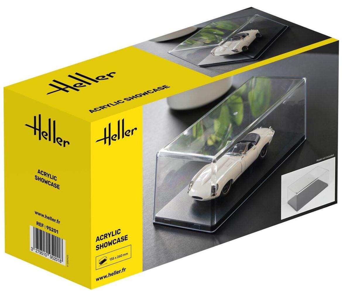 Heller 95201 ACRYLIC SHOWCASE, 252 X 127 X 80 MM