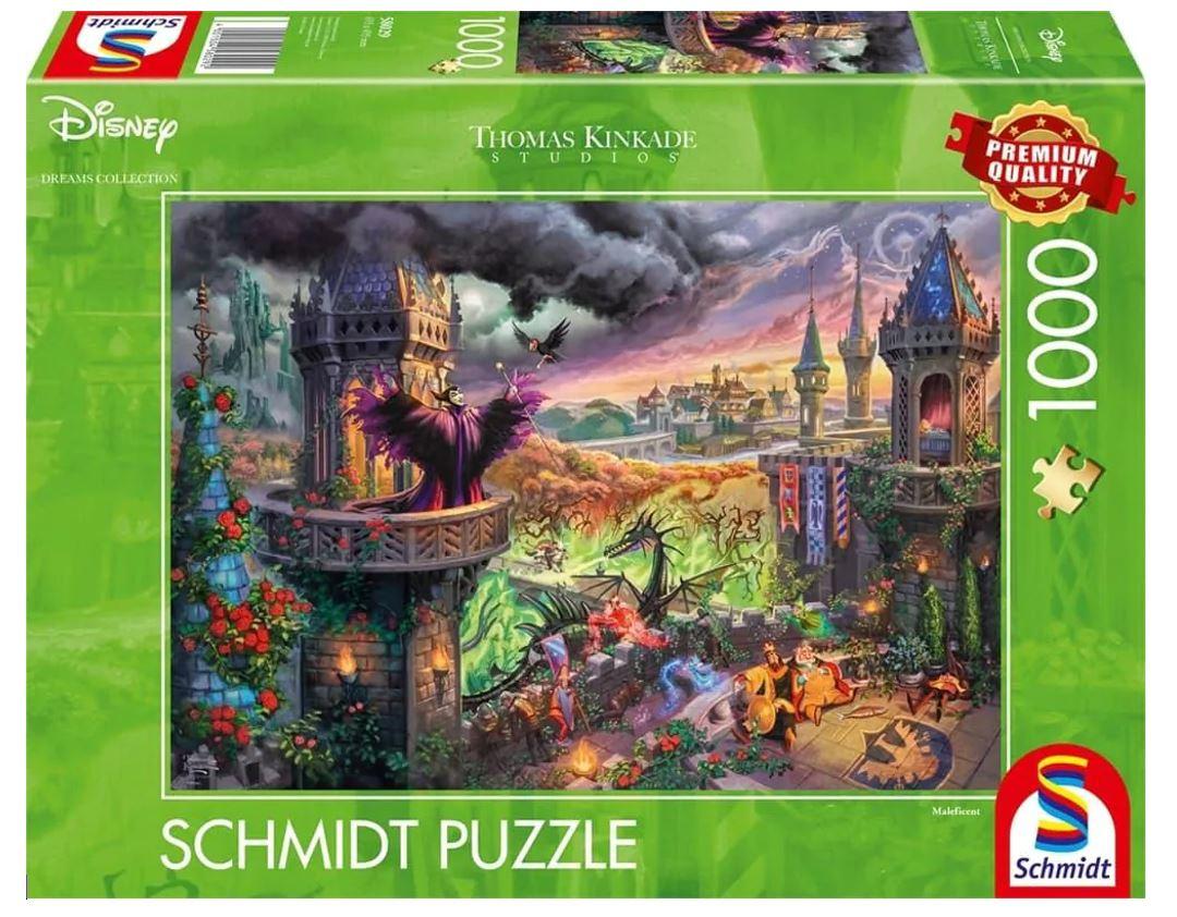 Schmidt Spiele - Thomas Kinkade Studios: Disney Dreams Collection - Maleficent, 1.000 Teile Puzzle