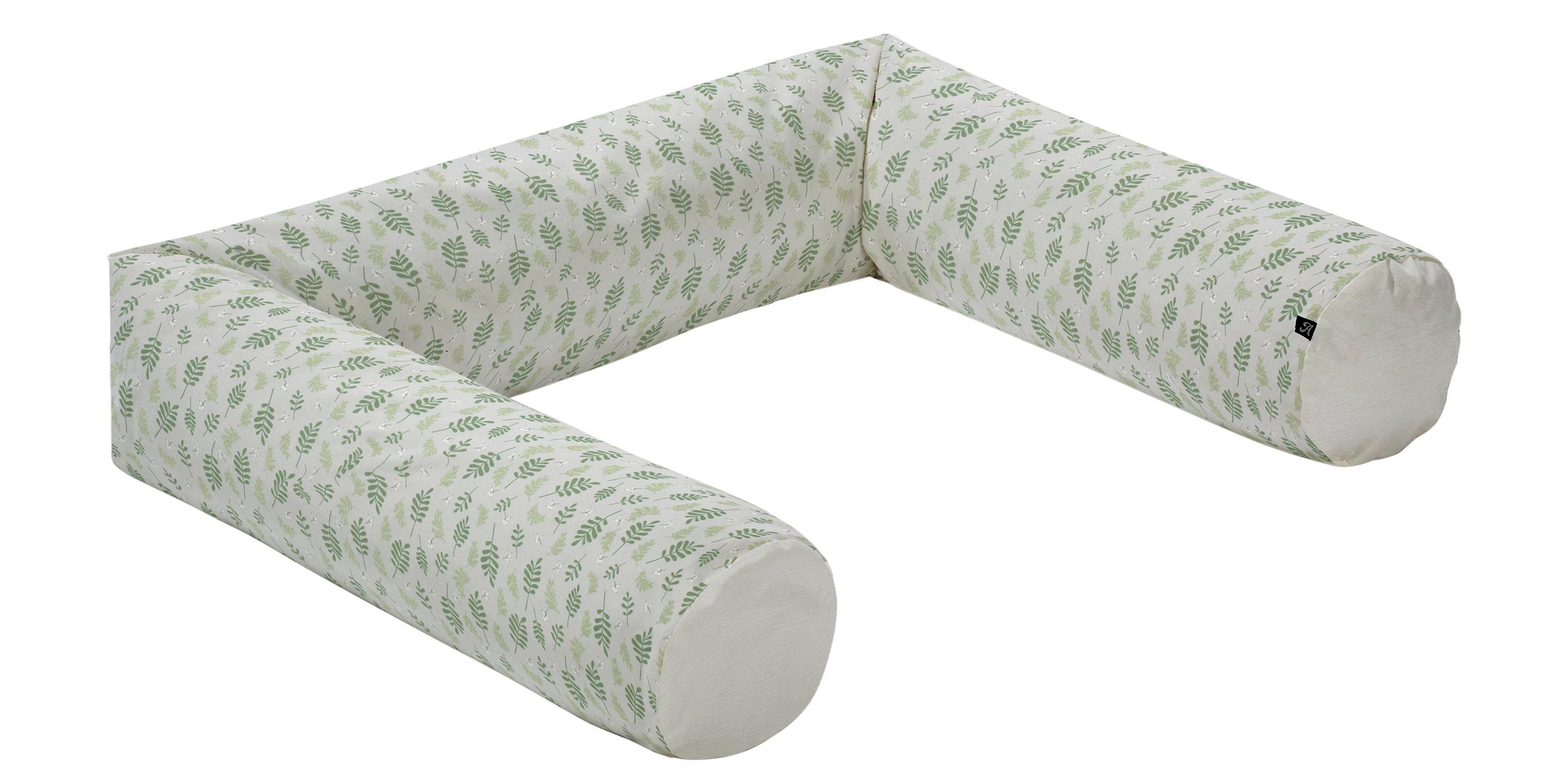 Alvi Schlummer-Lounge Organic Cotton Drifting Leaves 170cm