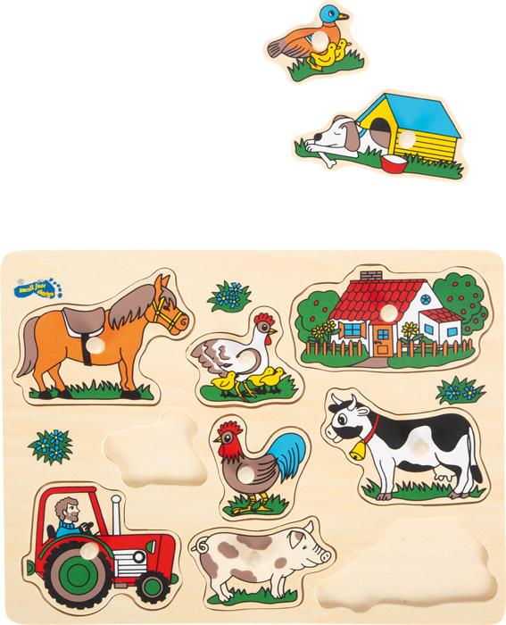 Produktbild small foot Setzpuzzle Bauerei 2 von 3