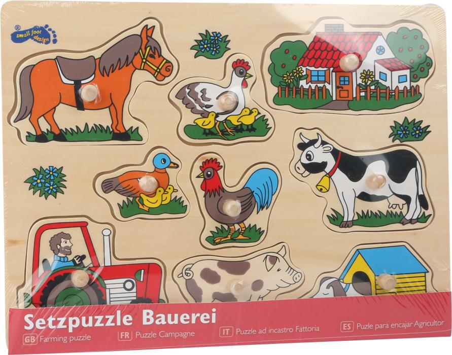 Produktbild small foot Setzpuzzle Bauerei 3 von 3