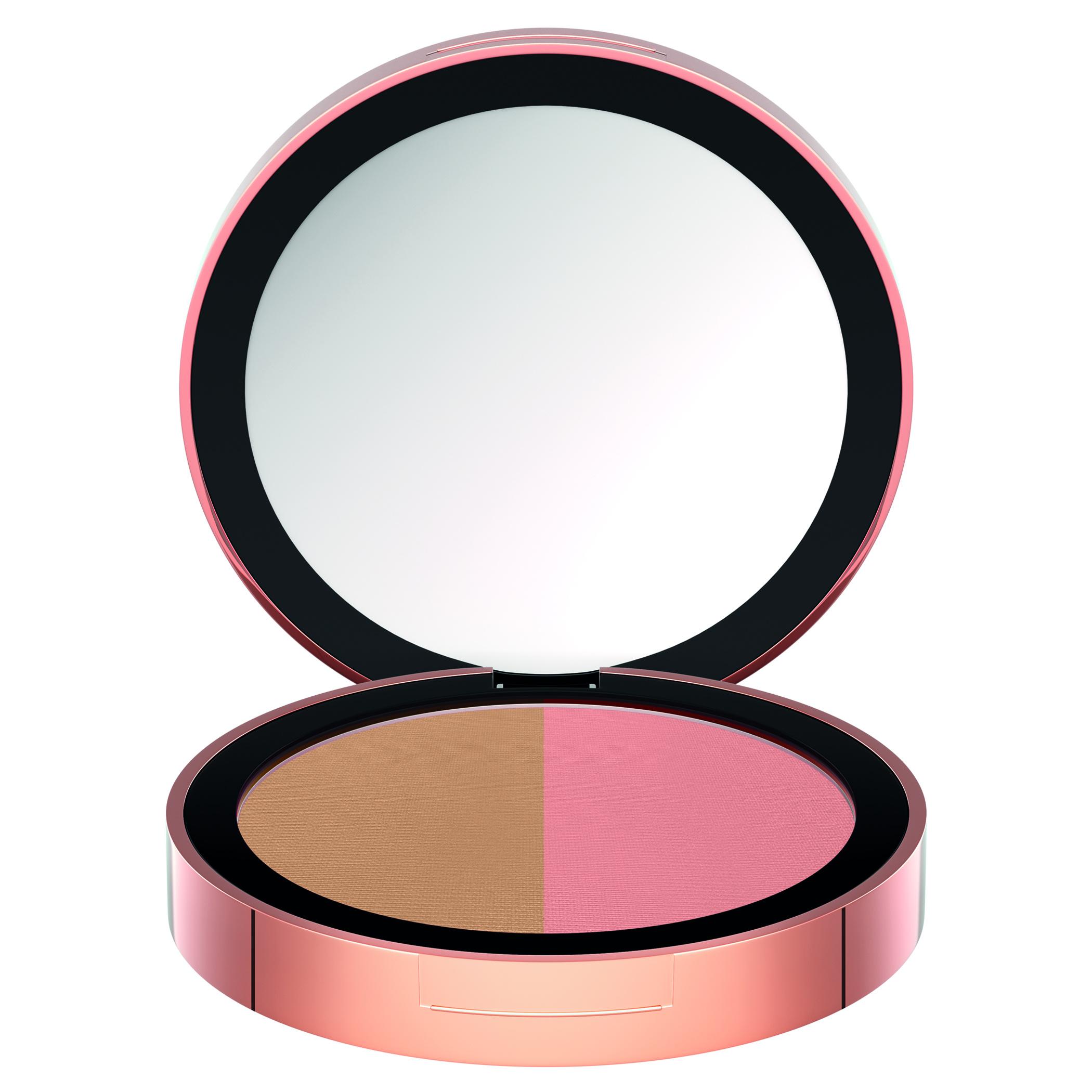 M. Asam® MAGIC FINISH Satin Blush Palette Dark Honey and Nude Flush