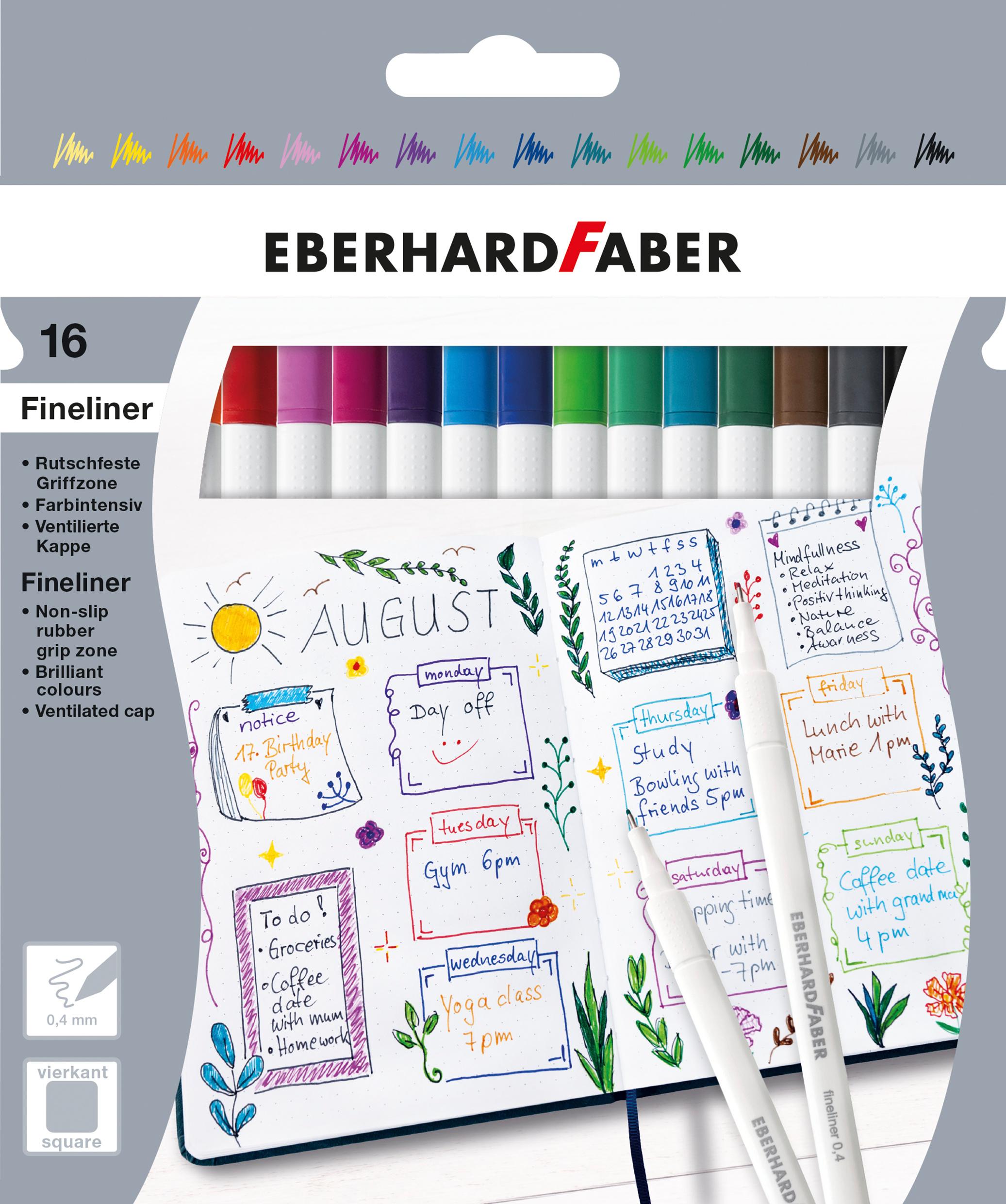 EBERHARD FABER Fineliner 16er Etui