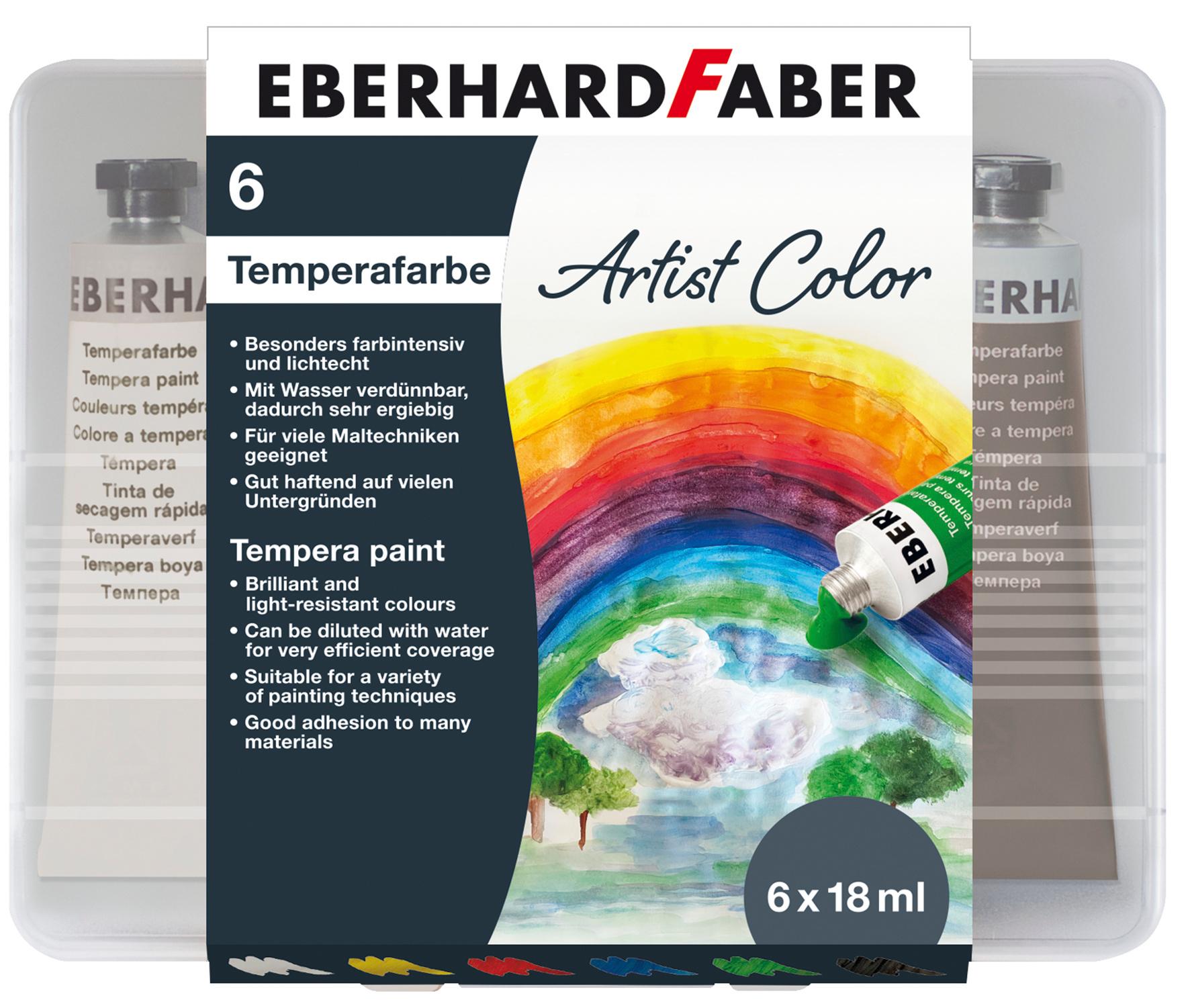 EBERHARD FABER  Color Tempera Tuben