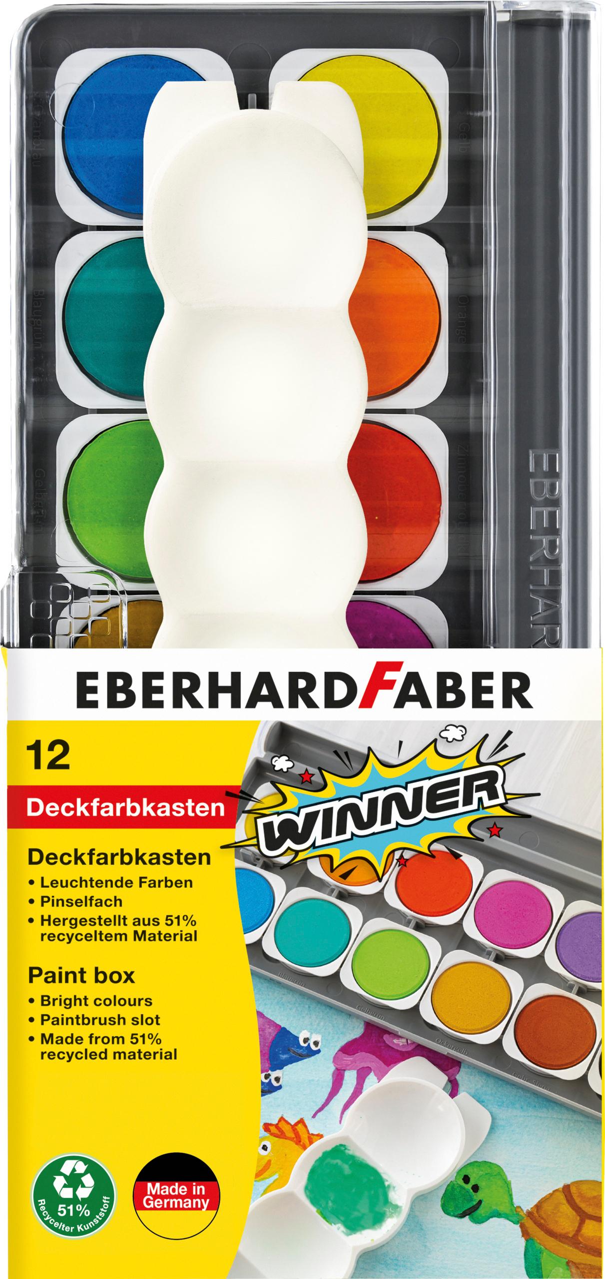 EBERHARD FABER  Winner Deckfarbkasten