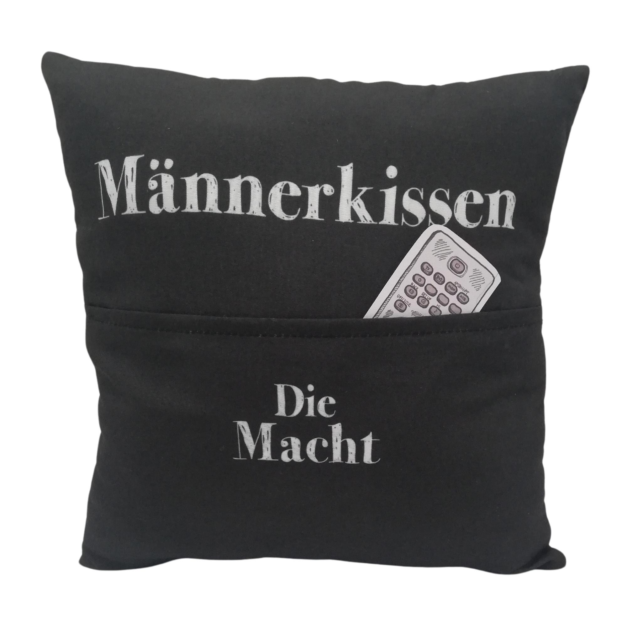 HERGO Männerkissen mit Tasche