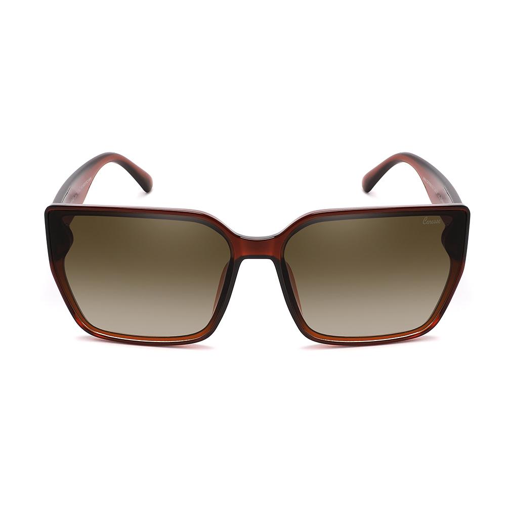 Caresse Brillenmode Sonnenbrille brown shiny