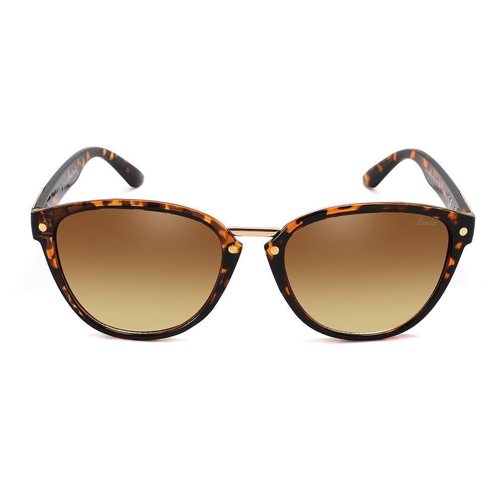 Caresse Brillenmode Sonnenbrille Kunststoff demibraun