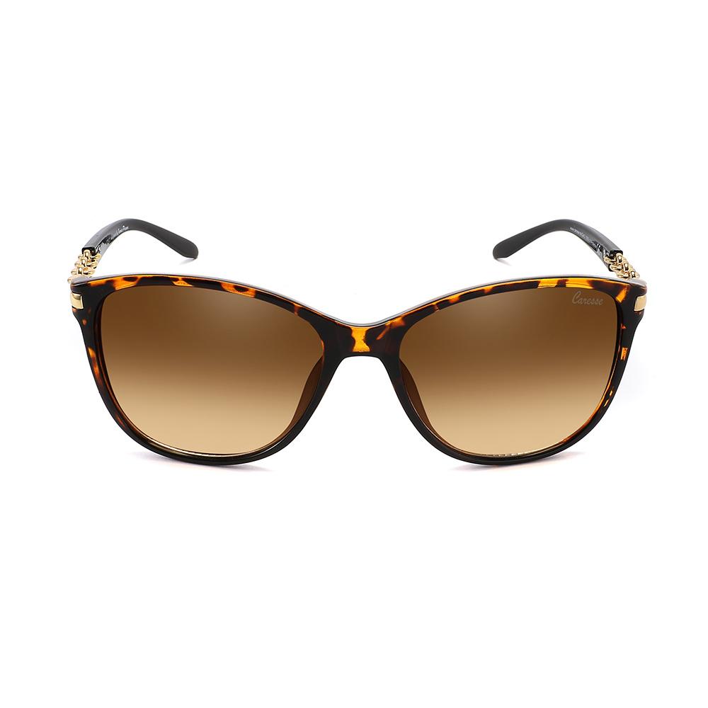 Caresse Brillenmode Sonnenbrille Kombi demibraun