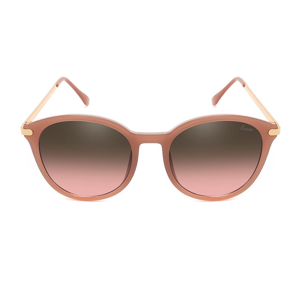 Caresse Brillenmode Sonnenbrille Metall pink/gold