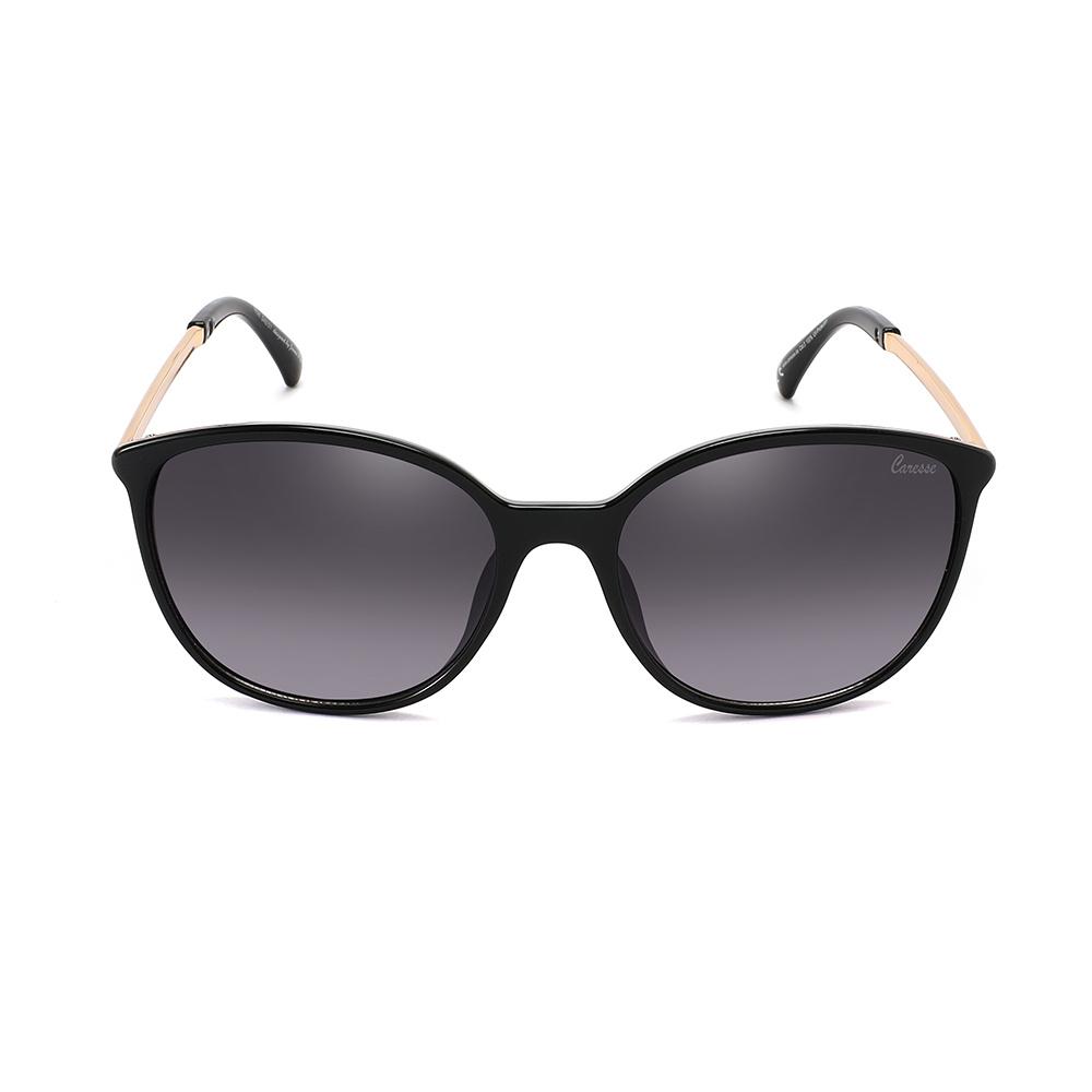 Caresse Brillenmode Sonnenbrille Kunststoff schwarz