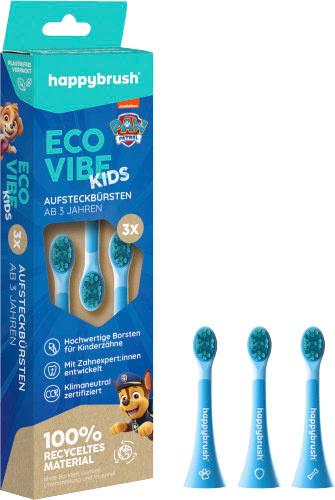 happybrush Eco VIBE Kids Aufsteckbürsten