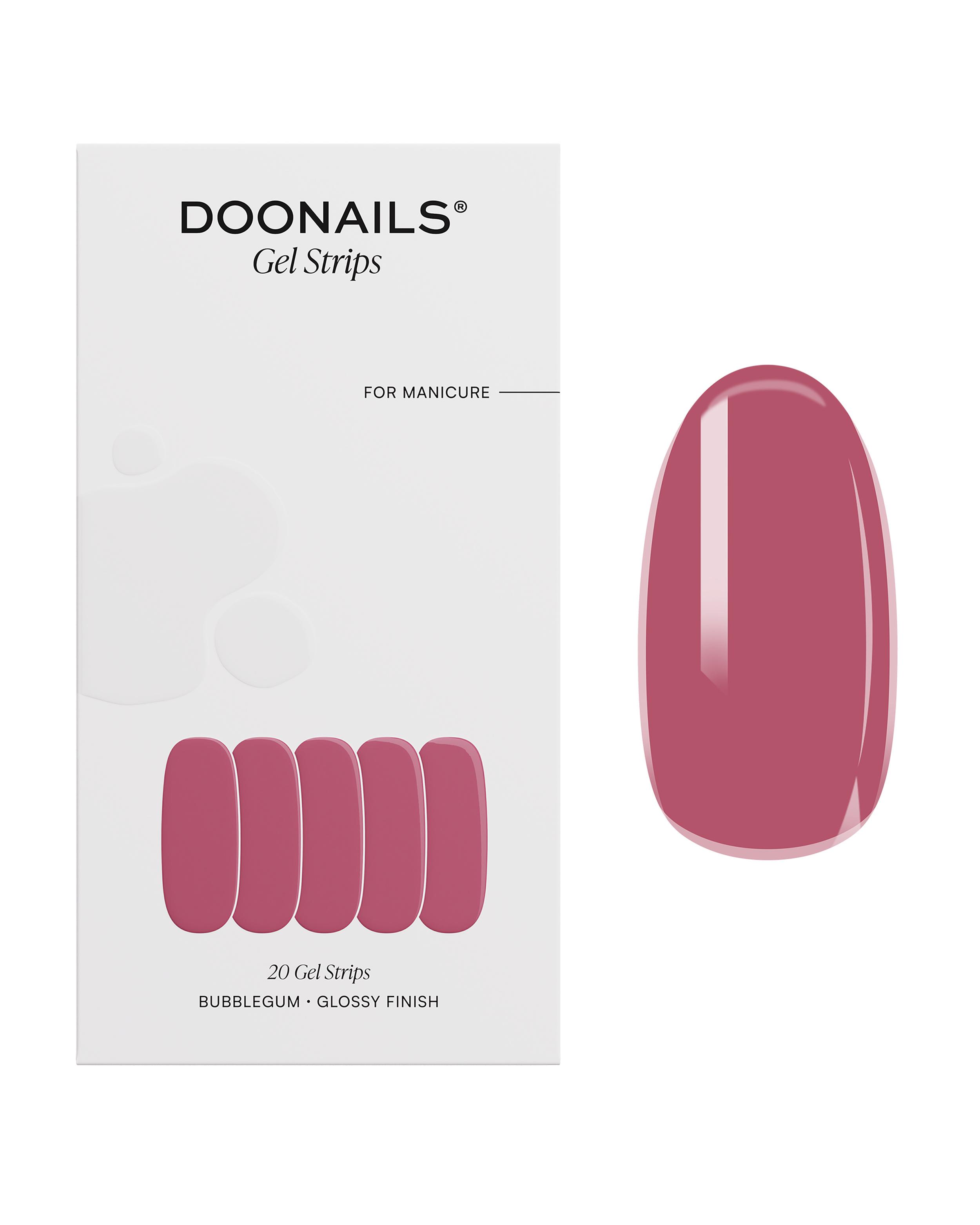 DOONAILS Bubblegum Gel Strips