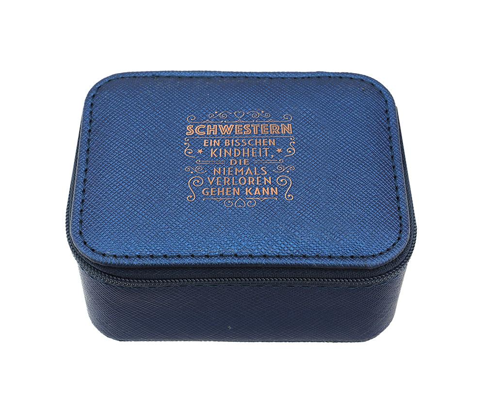 H&H Schmuckbox Blau Schwester