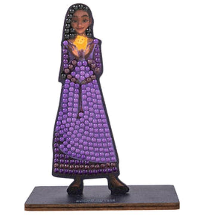 Craft Buddy - Crystal Art Diamond Painting"Asha"Crystal Art Buddies Disney Series 2