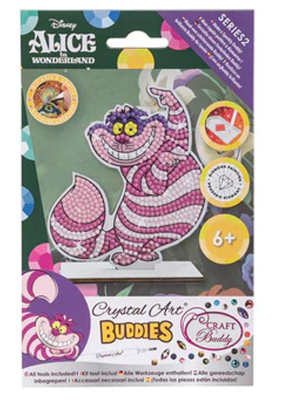 Craft Buddy - Crystal Art Diamond Painting"Cheshire Cat"Crystal Art Buddies Disney Series 2