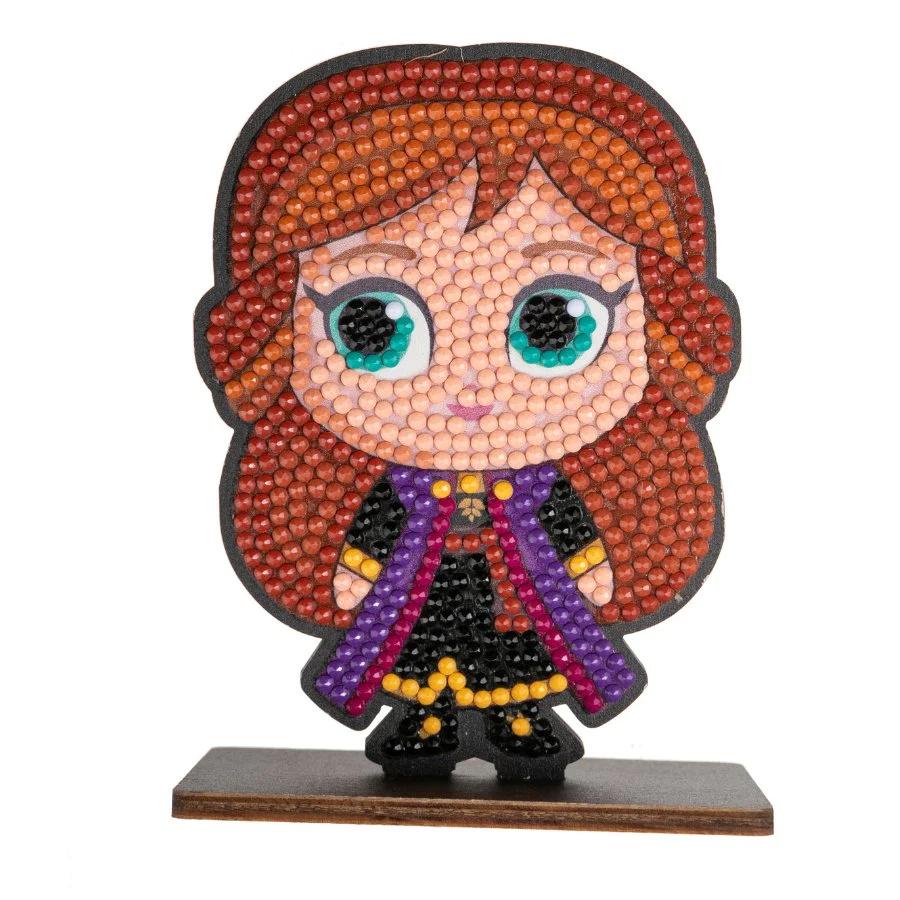 Craft Buddy - Crystal Art Diamond Painting"Anna"Crystal Art Buddies Disney Series 3