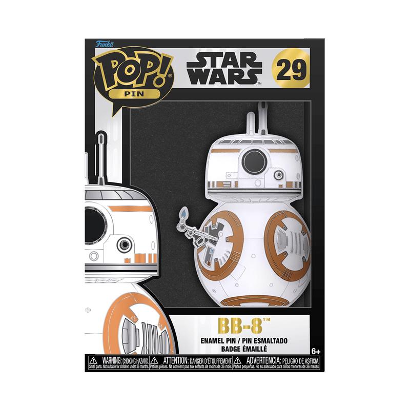 Funko - POP! - STAR WARS - POP! PIN BB-8 (GLOW)