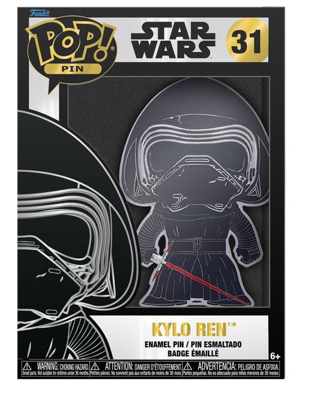 Funko - POP! - Star Wars - Kylo Ren (mit Variante) 4"Enamel Pin