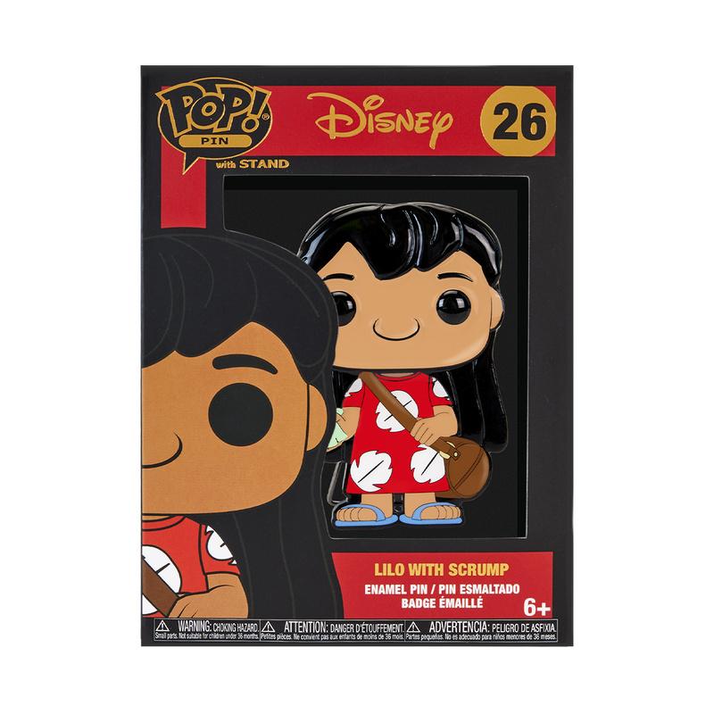 Funko - POP! - Disney - POP! Pin Lilo With Scrump