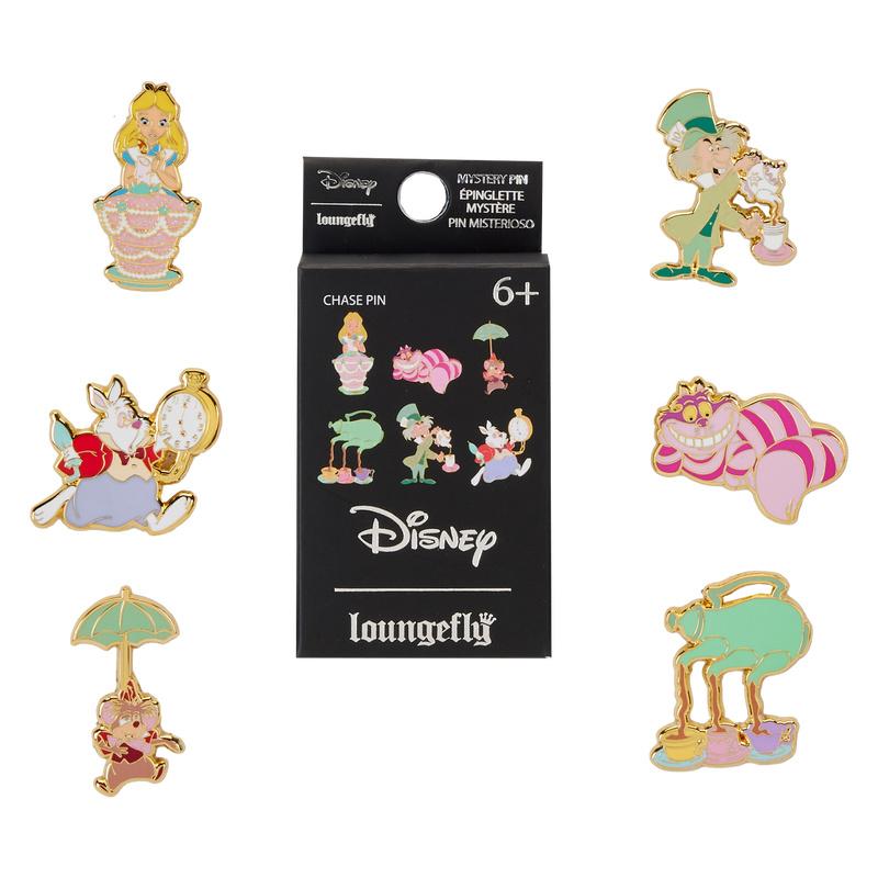 Loungefly Alice in Wonderland Unbirthday Mystery Box Pin