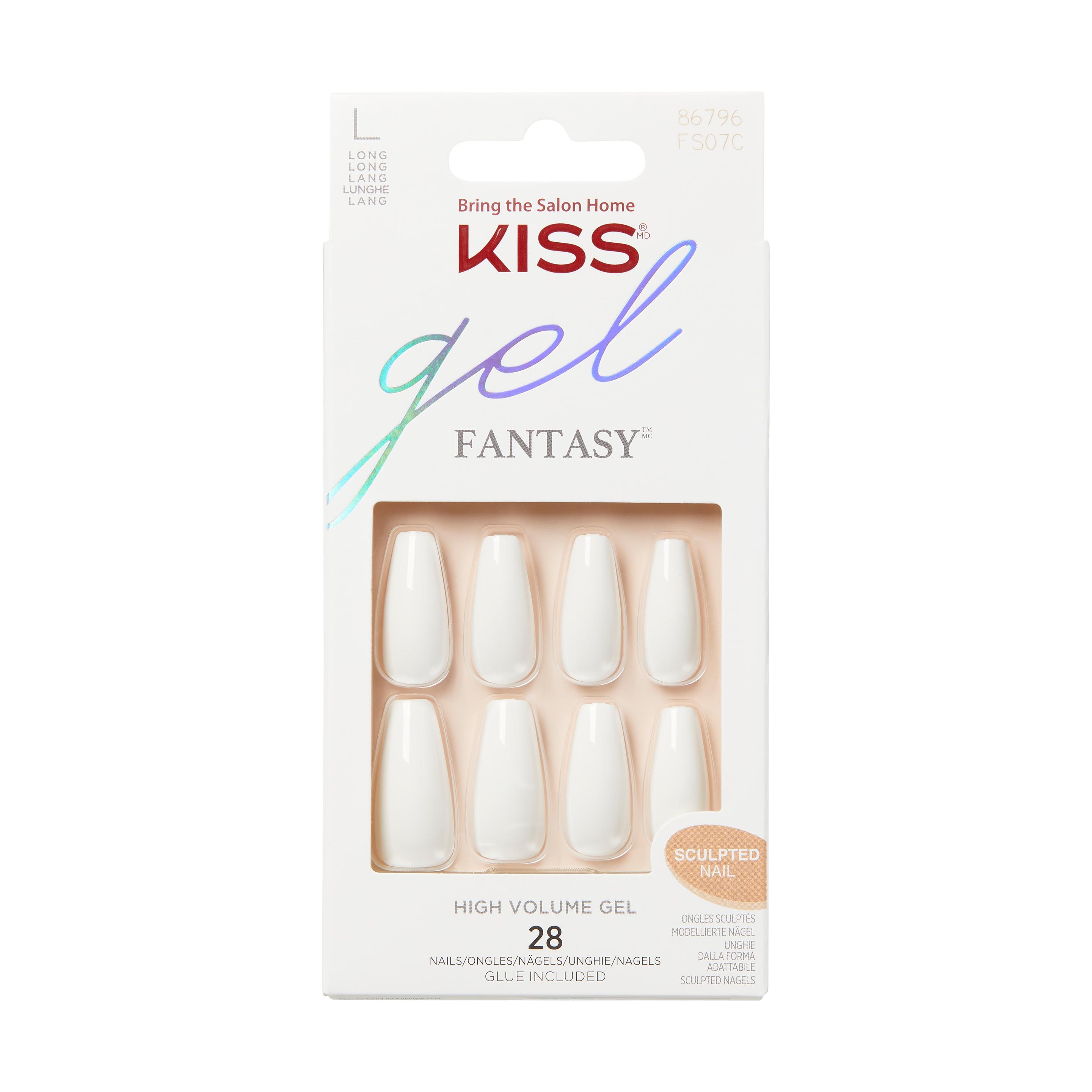 KISS Gel Fantasy Nails - True Color