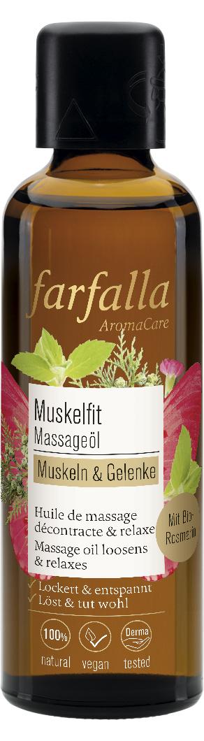 Farfalla Muskeln&Gelenke Muskelfit Massageöl