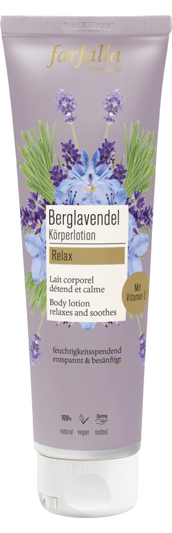 Farfalla Berglavendel RelaX Schön entspannt Körperlotion