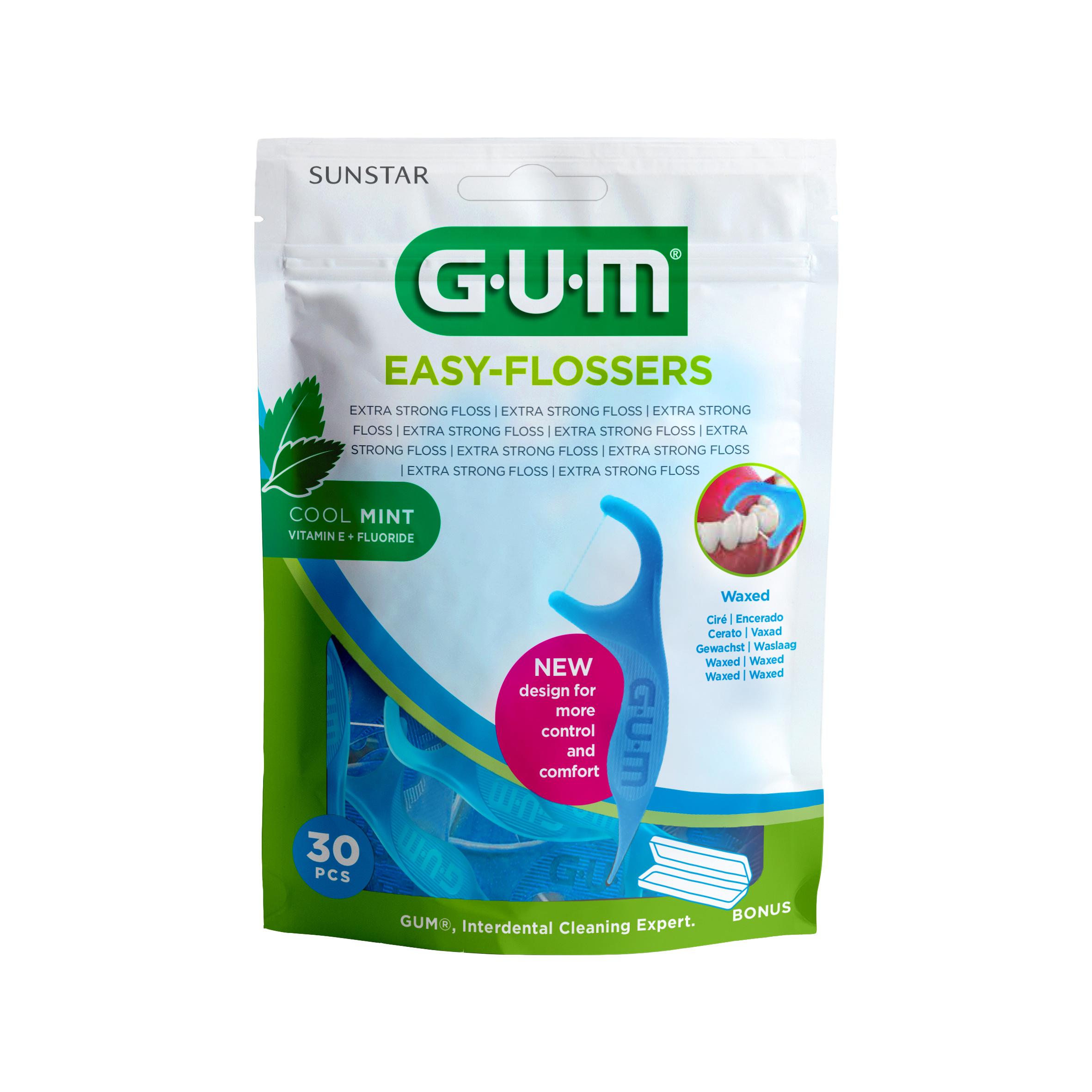 GUM EASY-FLOSSERS Zahnseide Sticks