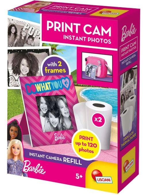 Barbie Print Cam - 2 Rollen 120 Fotos (Nachfüllpackung)