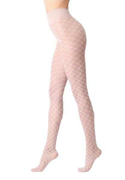 OROBLU Damen Feinstrumpfhose Geometry Tights 20 DEN