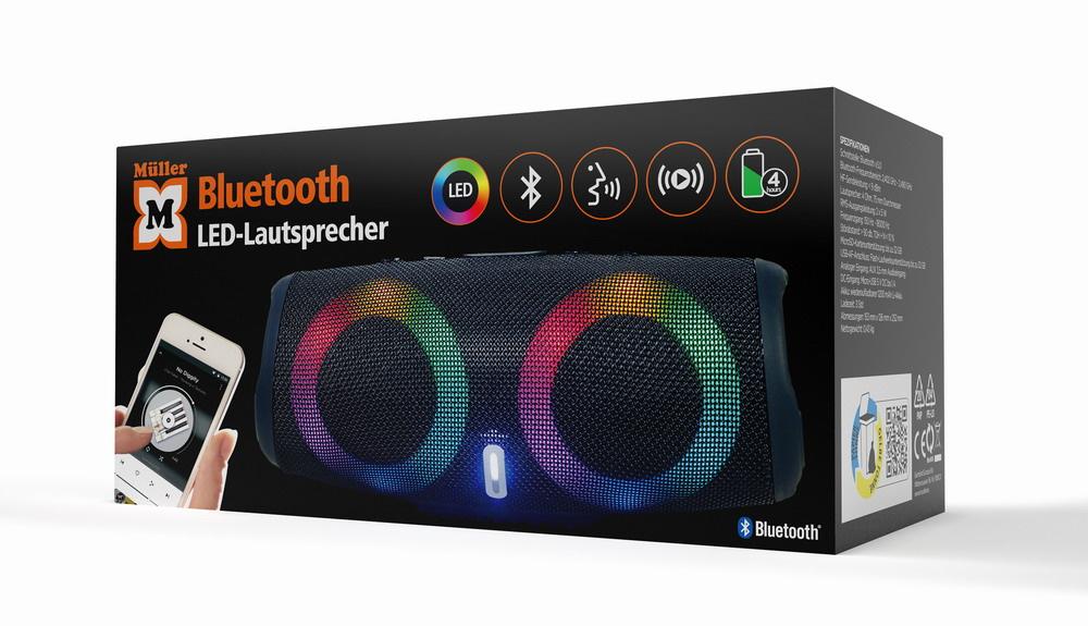 Müller Bluetooth LED Speaker