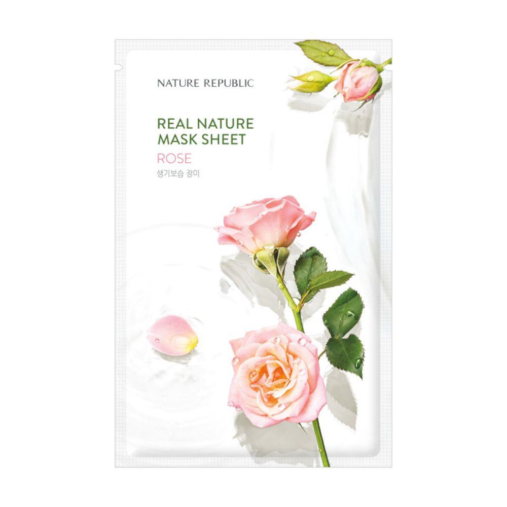 Nature Republic Real Nature Rose Mask Sheet