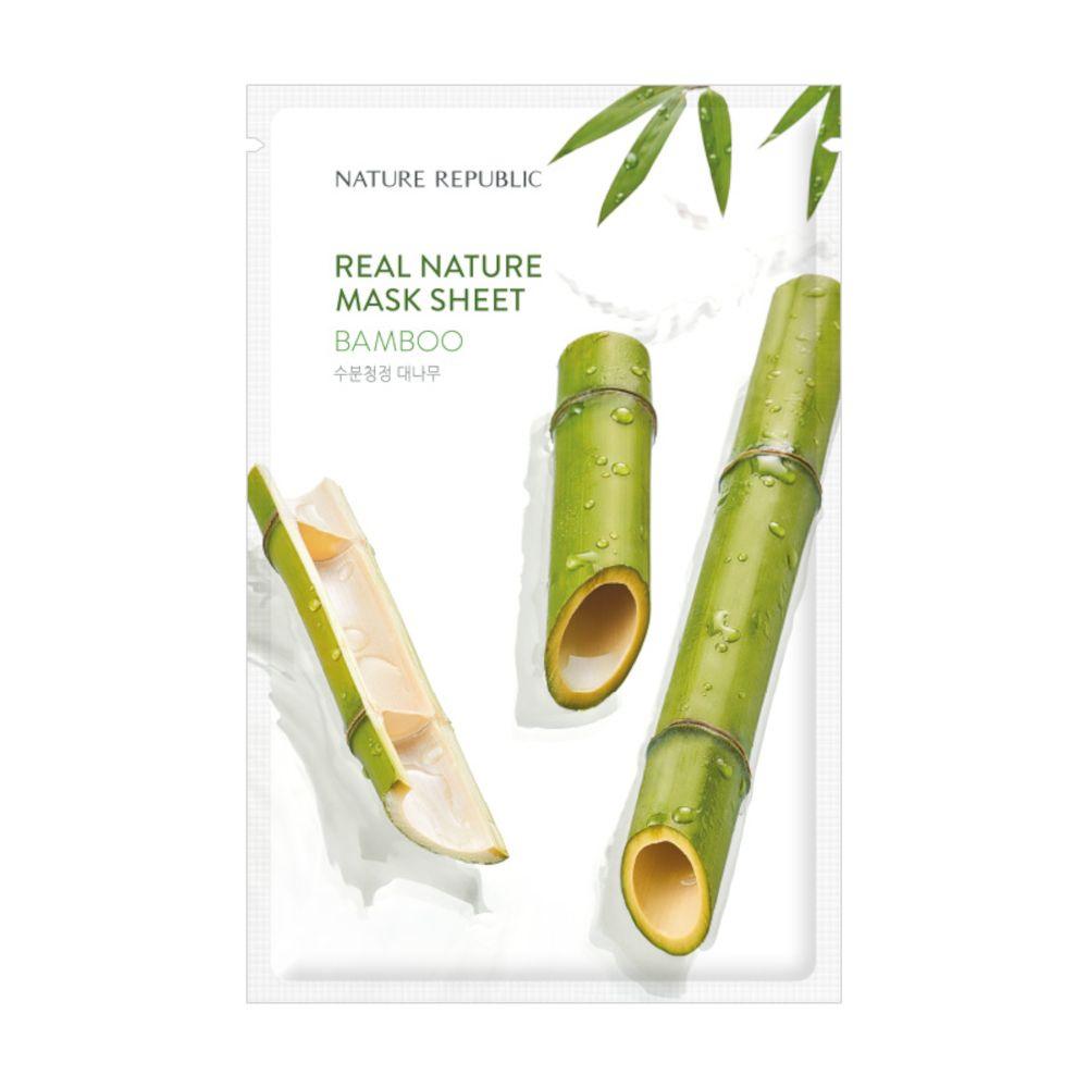 Nature Republic Real Nature Bamboo Mask Sheet