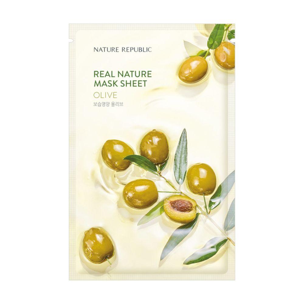 Nature Republic Real Nature Olive Mask Sheet