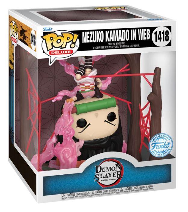 Funko - POP! - Demon Slayer - Nezuko in Web Glow Deluxe