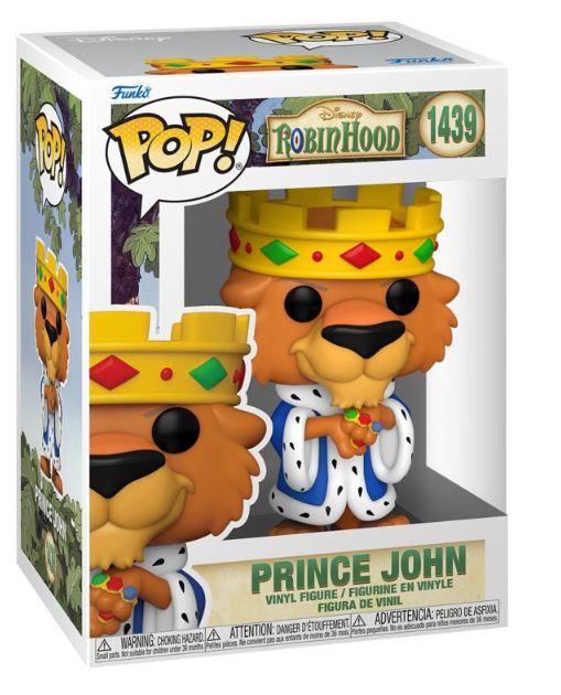 Funko - POP! - Disney - Robin Hood (1973) - Prince John Pop! Vinyl