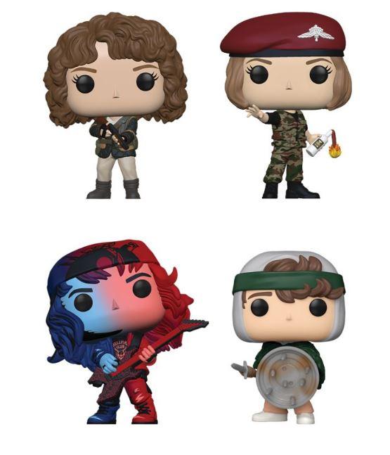 Produktbild Funko - POP! - Stranger Things - Nancy, Robin, Eddie&Dustin 4-Pack 3 von 3